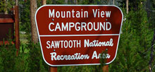 Sawtooth Mountain View