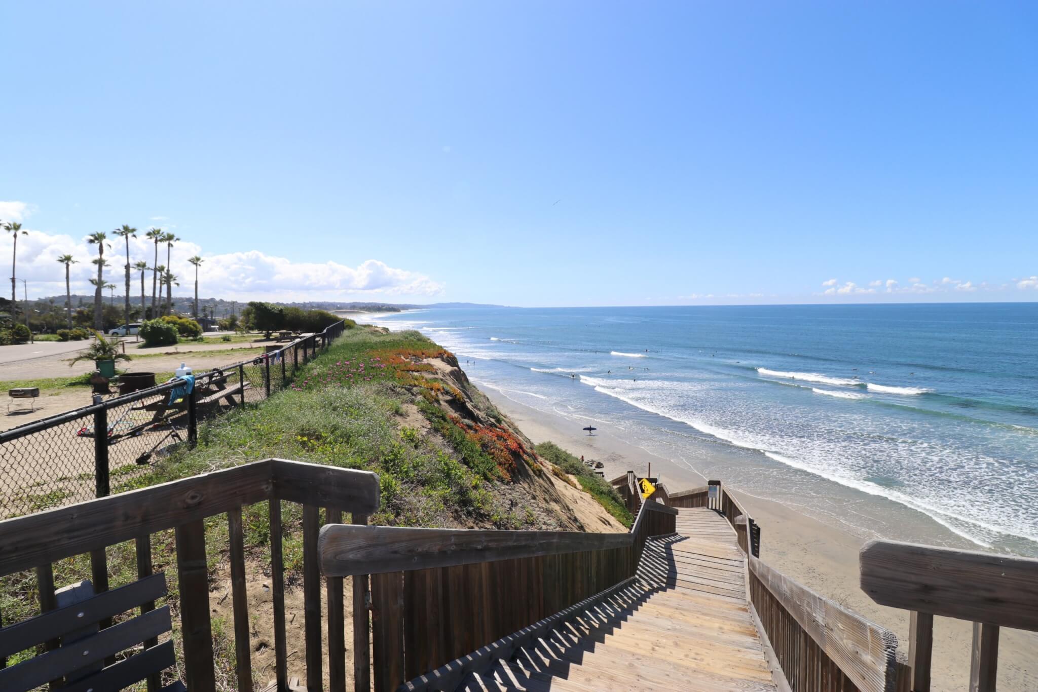 10 Popular California Beach Campgrounds - San Elijo State Beach