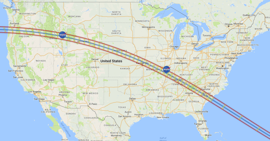 CampsitePhotos-Solar Eclipse Path - NASA