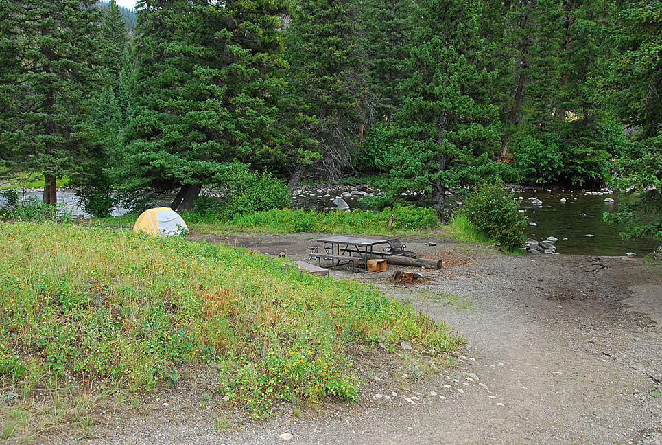 Yellowstone National Park Campsite Photos _Sough Creek 7