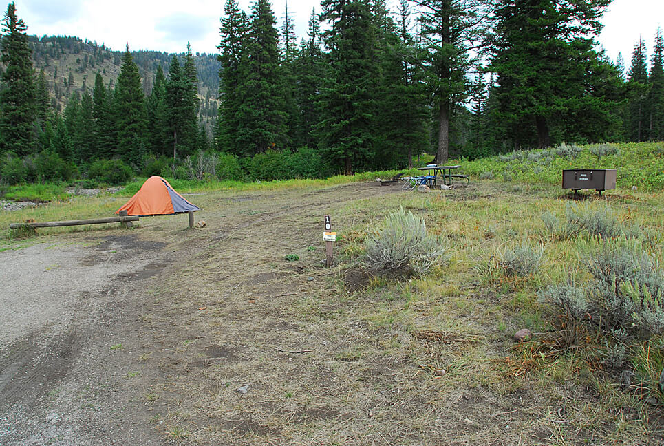 Yellowstone National Park Campsite Photos _Slough Creek 10