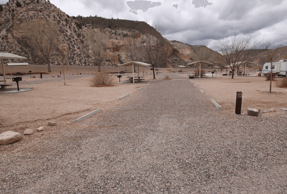 Nevada Camping Kershaw-Ryan State Park Campsite