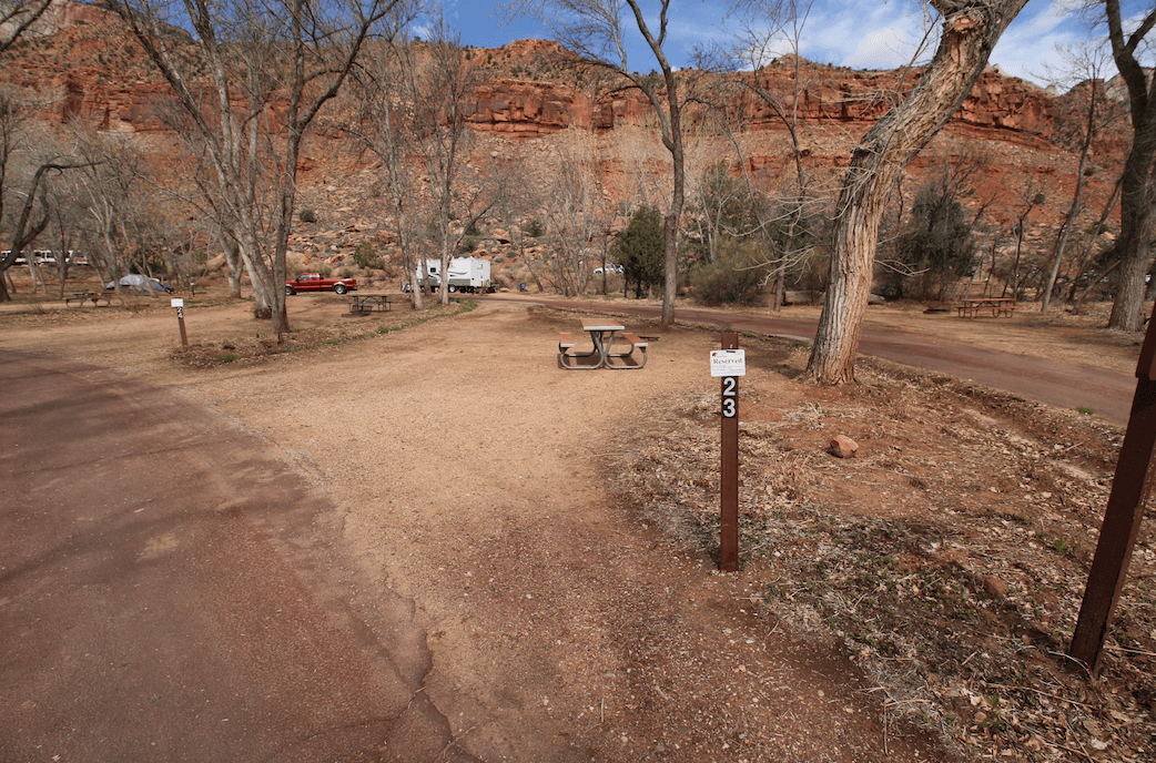 Updated South Campground Campsite Photos - Campsite 23