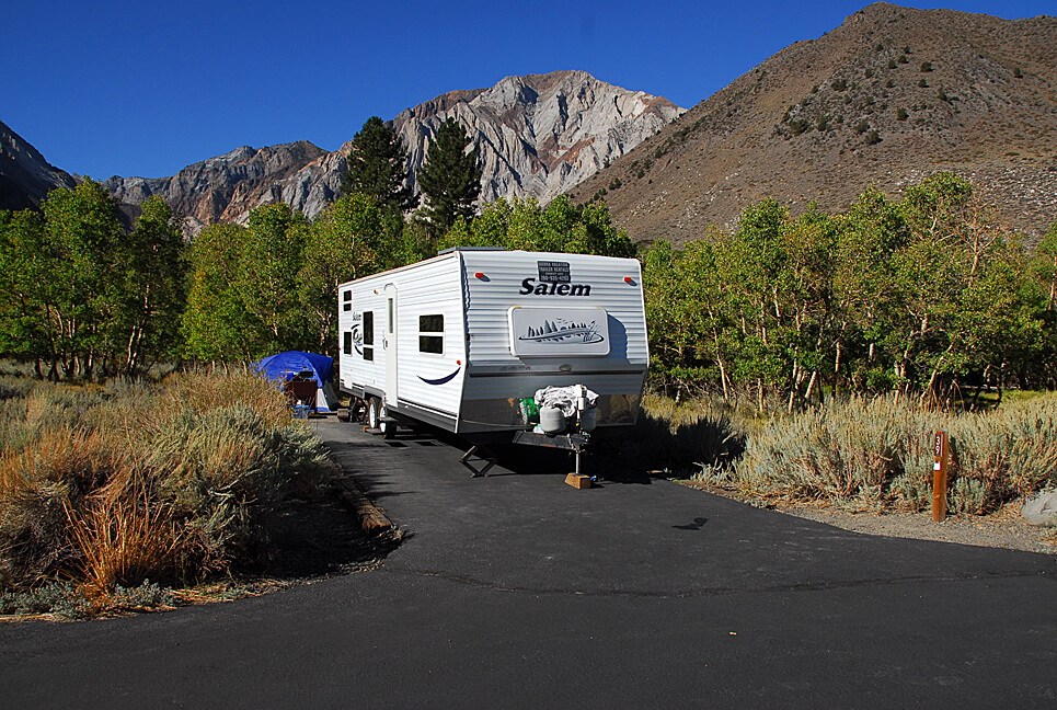 The Best Mammoth Lakes Area Campgrounds Convict Lake Campsite 39