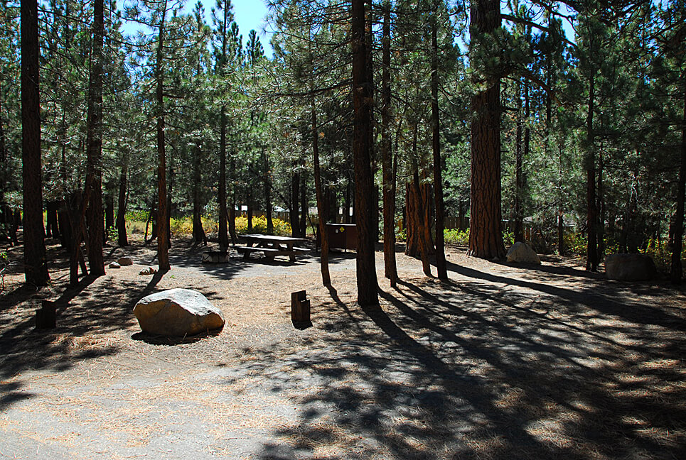 The Best Mammoth Lakes Area Campgrounds Old Shady Rest Campsite 36