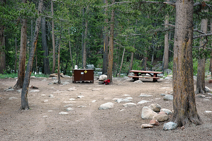 The Best Mammoth Lakes Area Campgrounds Pine Grove Campsite 6