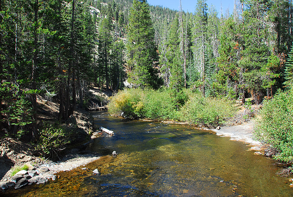 The Best Mammoth Lakes Area Campgrounds Upper Soda Springs San Joaquin River