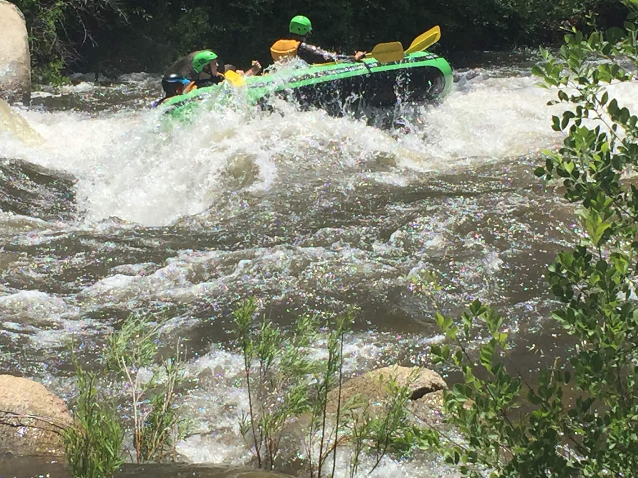 Kern River Campgrounds - Rafting Fail