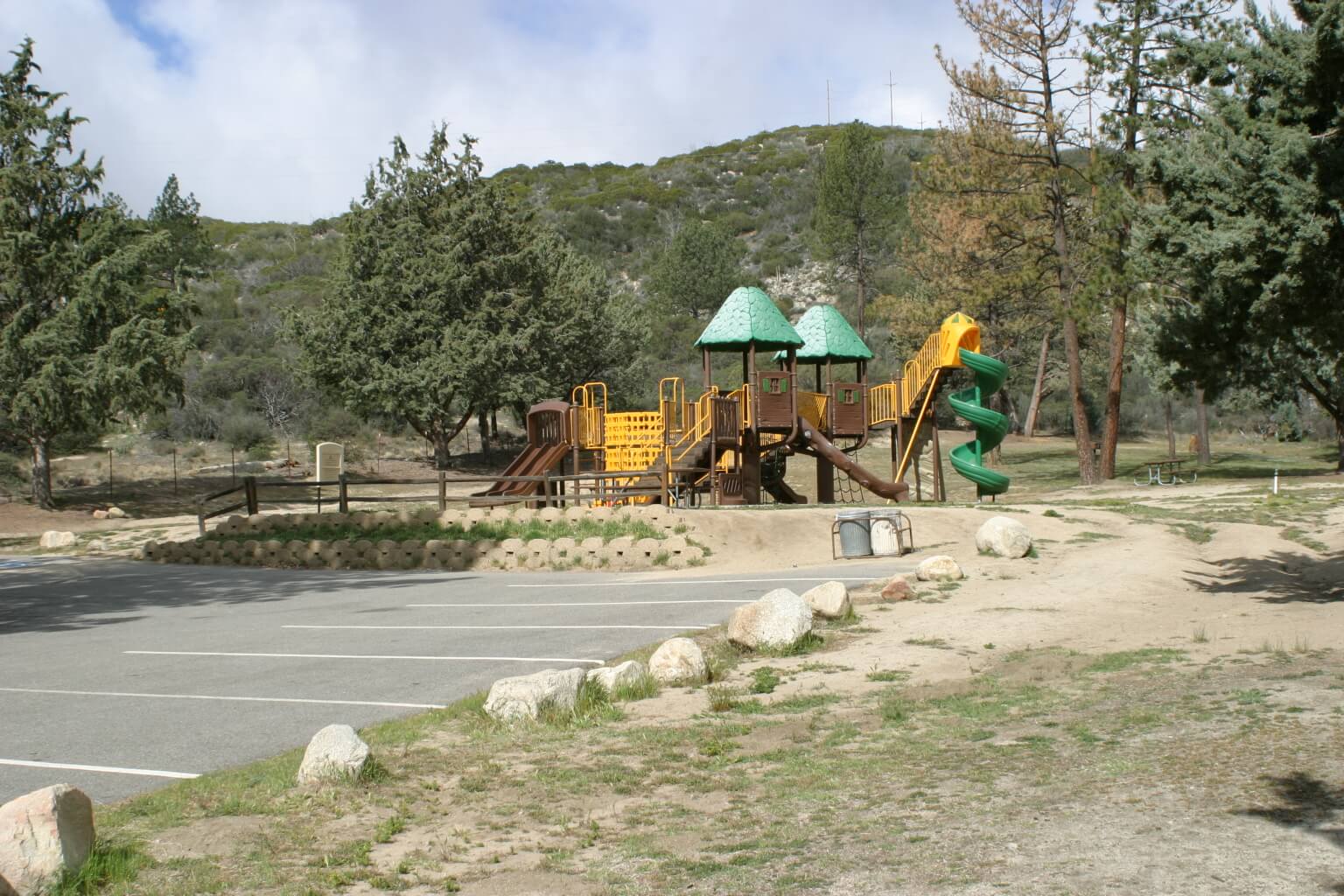 Riverside County Parks Campgrounds_Hurkey Creek Campground Playground