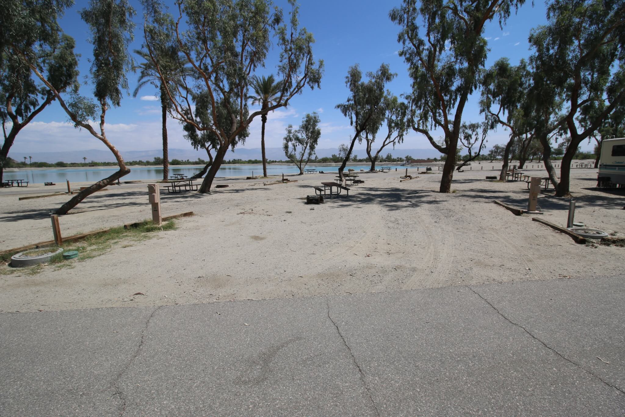 Riverside County Parks Campgrounds_Lake Cahuilla Campsite 6