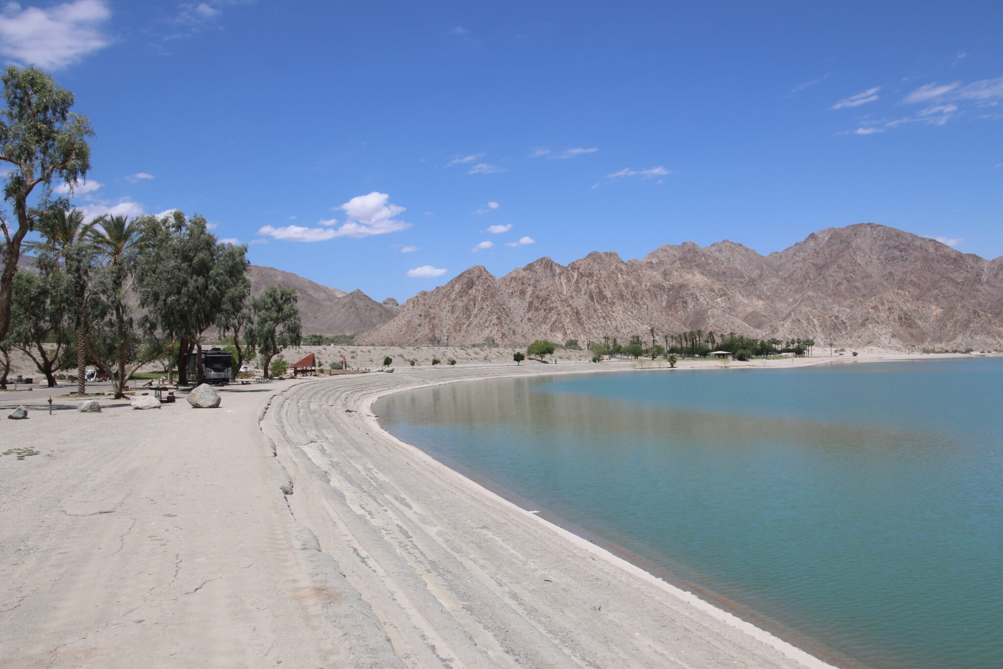 Riverside County Parks Campgrounds_Lake Cahuilla Lake View