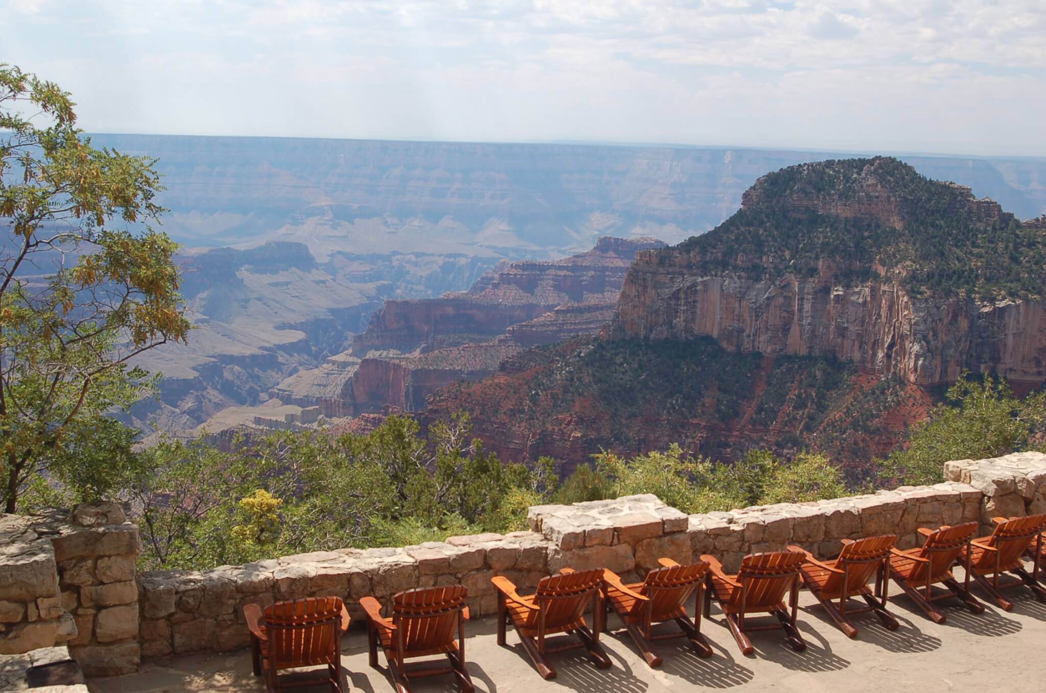 Grand Canyon National Park Area Campgrounds-North Rim Lodge View