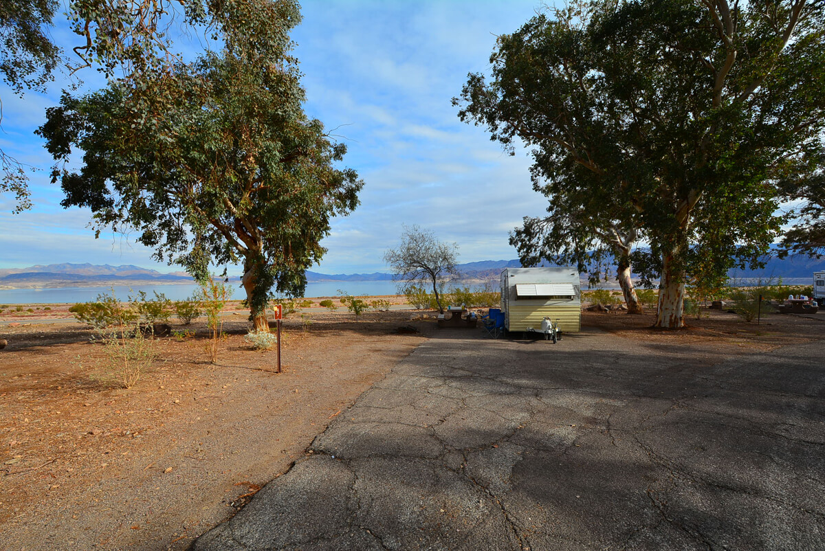 Lake Mead National Recreation Area Campgrounds Boulder Beach Site 87