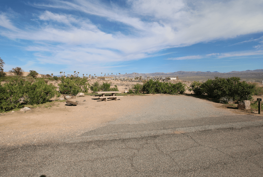Lake Mead National Recreation Area Campgrounds-Echo Bay Lower Site 19