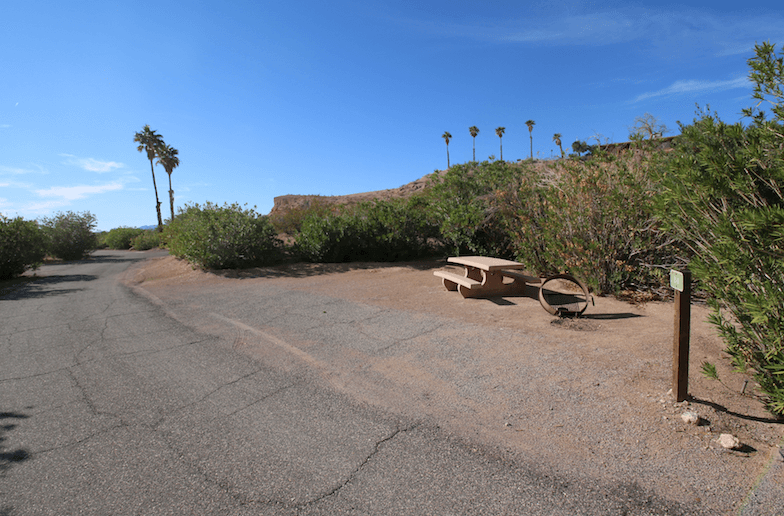 Lake Mead National Recreation Area Campgrounds-Echo Bay Lower Site 24