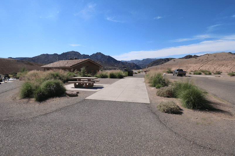 Lake Mead National Recreation Area Campgrounds-Willow Beach Site B3
