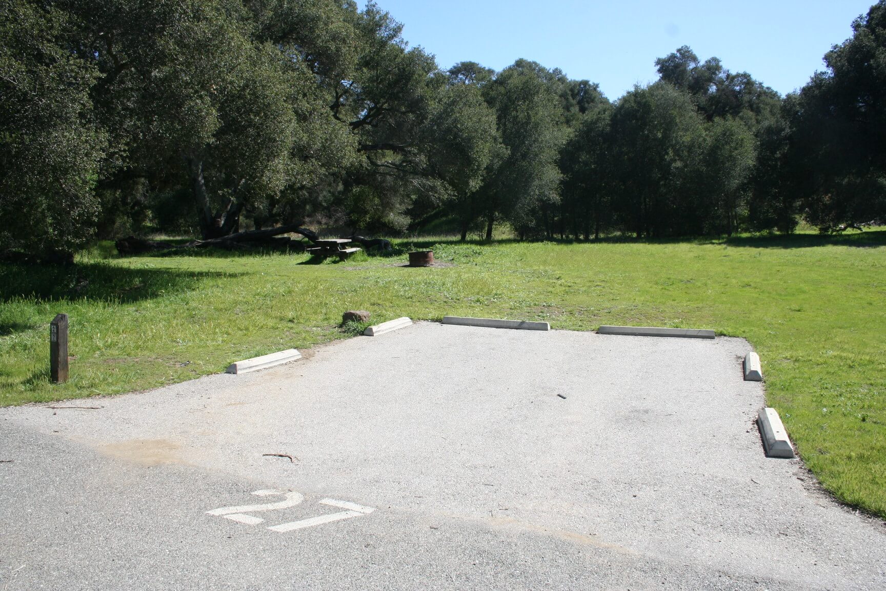 Leo Carrillo & Malibu Creek Campgrounds Are Now Open For Camping - Malibu Creek #27 Before Fire