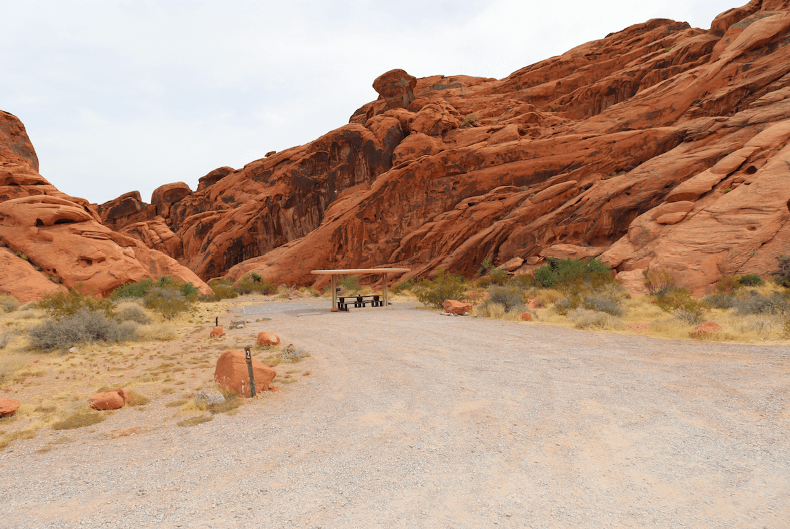 Updated Valley of Fire State Park Campsite Photos - Arch Rock Site 12