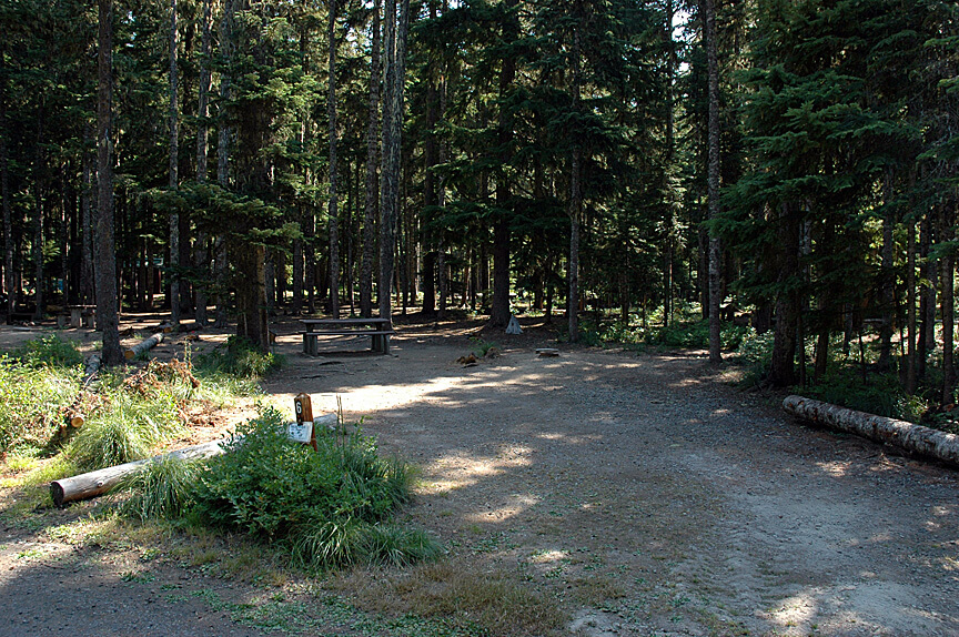 Best Campgrounds Near Mt. Hood - Frog Lake Site 6