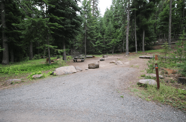 Best Campgrounds Near Mt. Hood - Pebble Ford Site 2