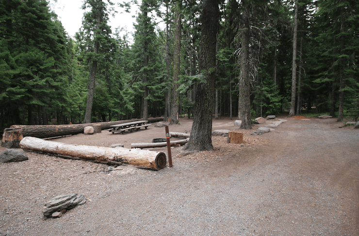 Best Campgrounds Near Mt. Hood - Pebble Ford Site 3