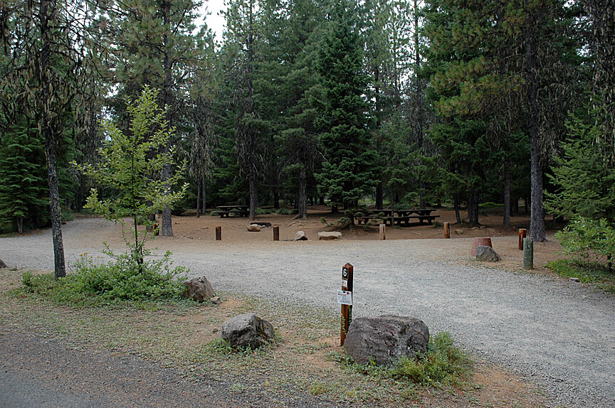 Best Campgrounds Near Mt. Hood - Pine Point Site 6