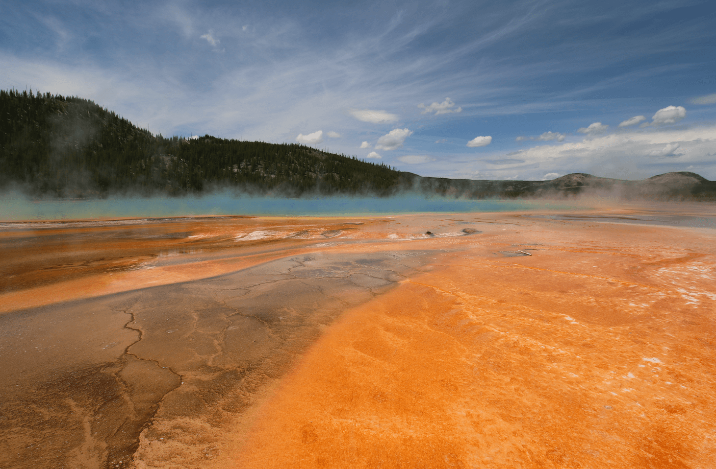 Camping Fever Camping Dreams - Grand Prismatic Spring - Yellowstone National Park
