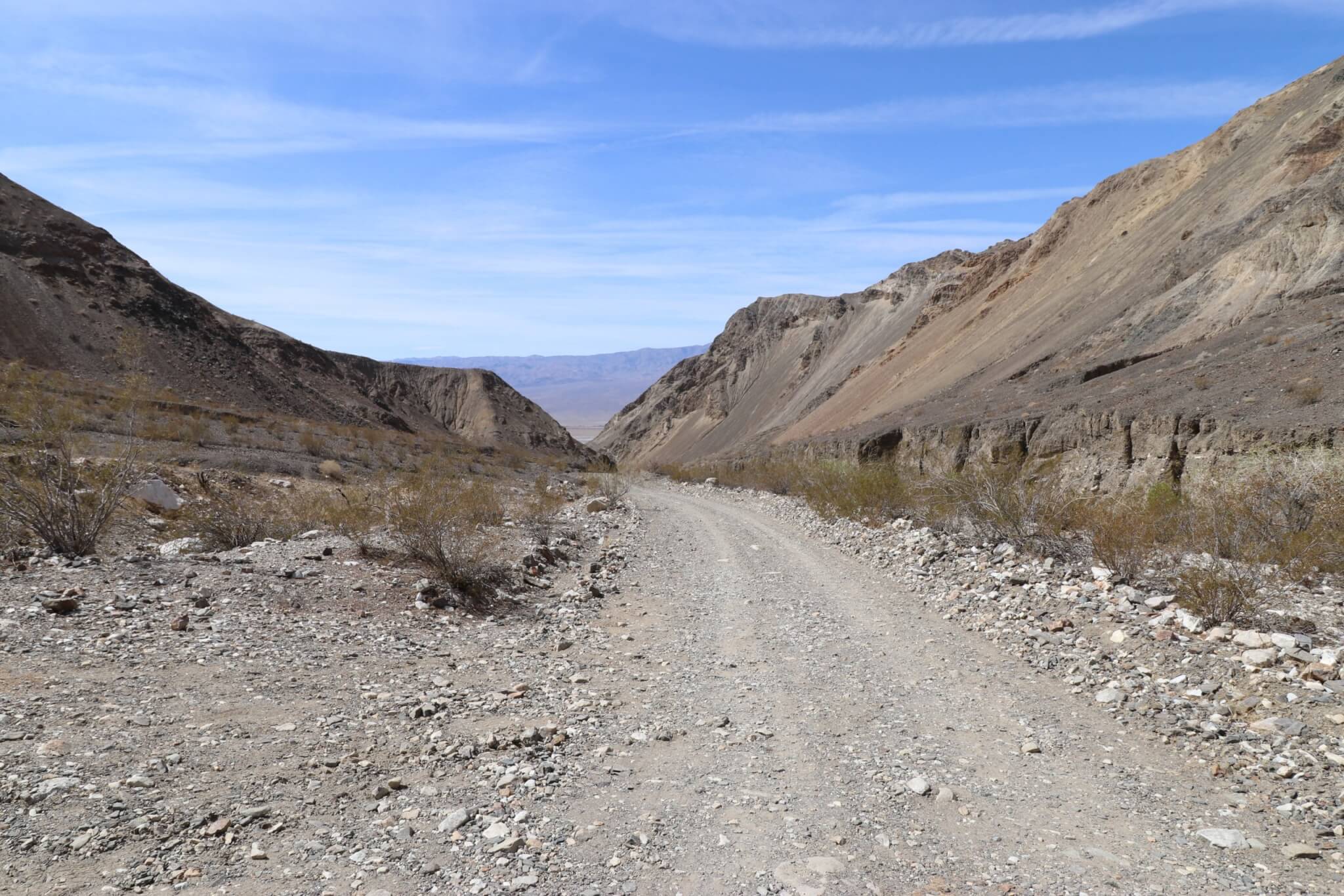 Panamint City - Road to Surprise Canyon Parking Area