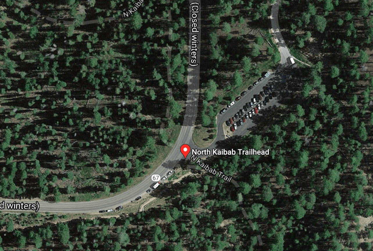 North Kaibab Trailhead Parking - North Rim