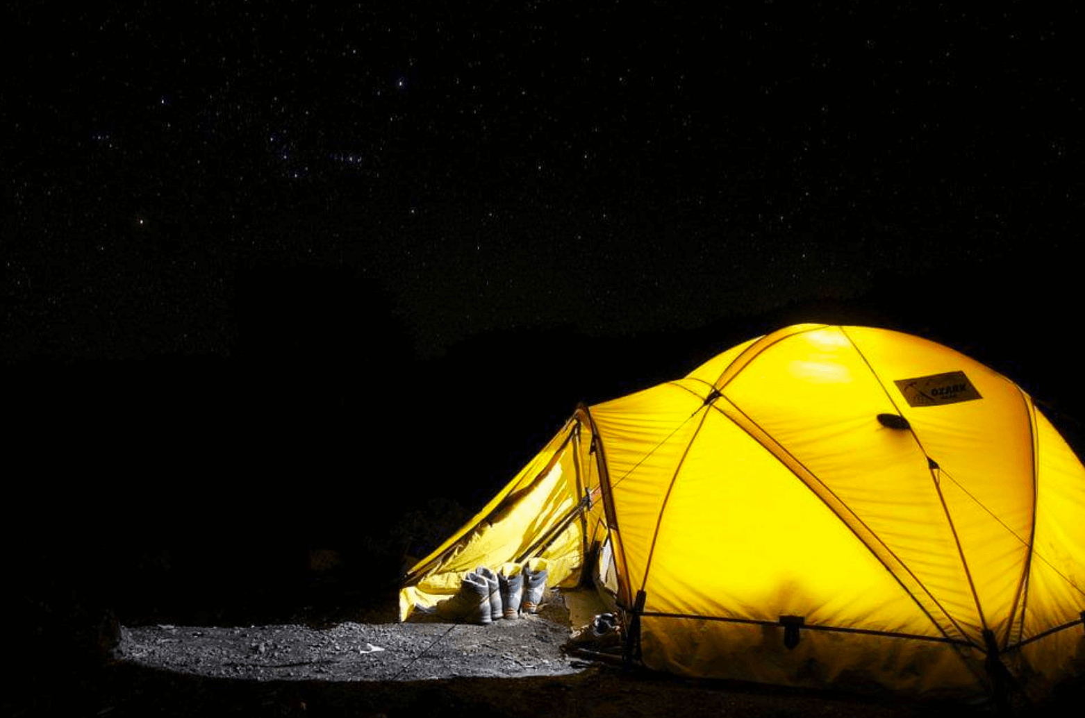 How to Run Your Startup From a Tent - tent