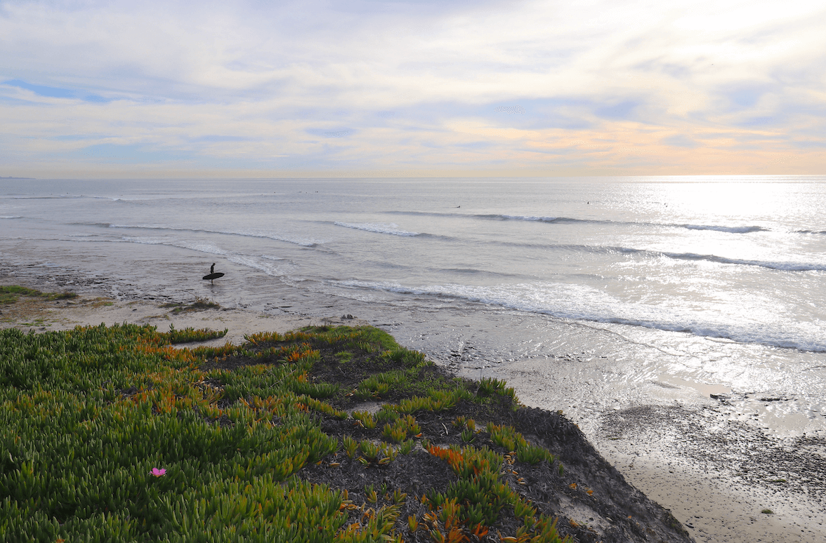San Elijo State Beach Campsites Closed Surfer