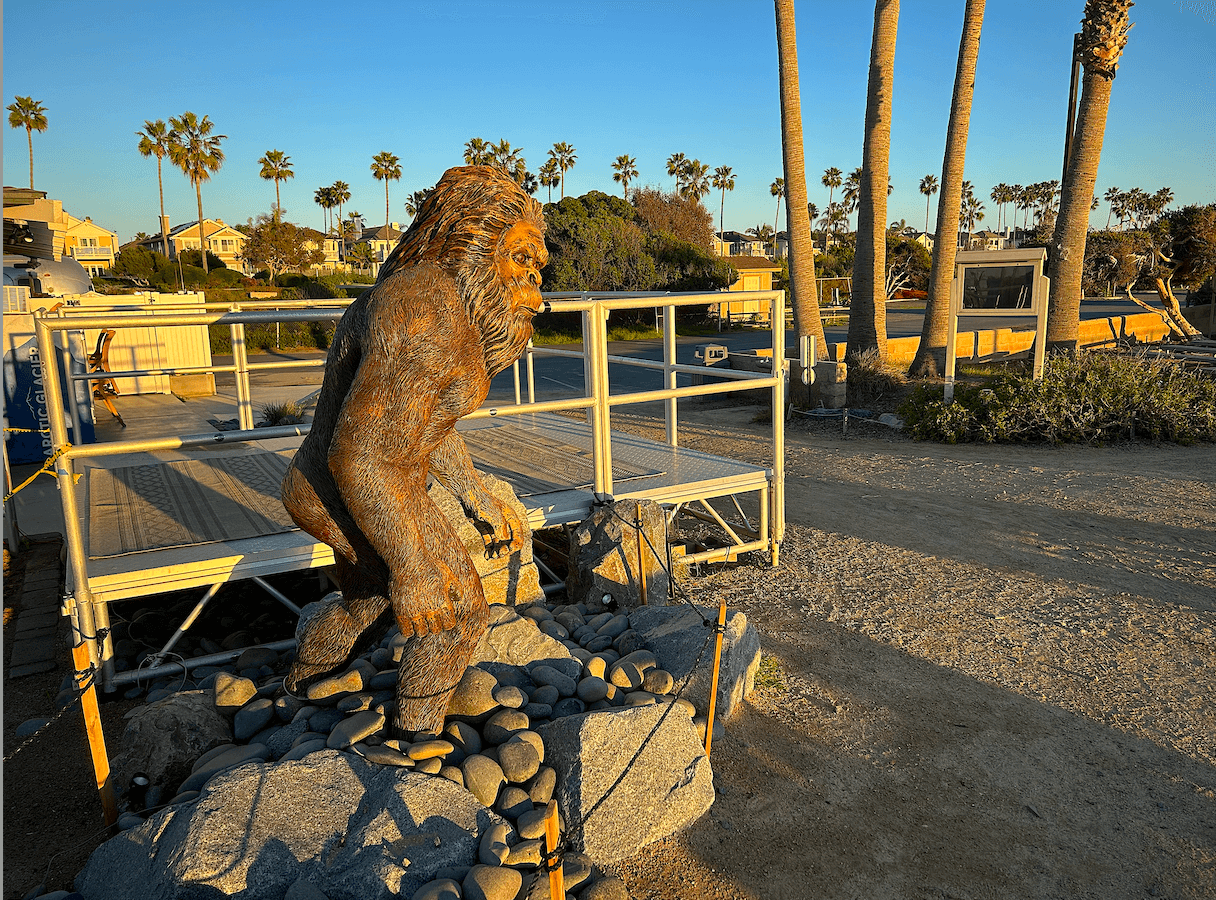 Bigfoot Sighting at Carlsbad State Beach 2