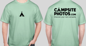Campsite Pro Member Drawing T Shirt